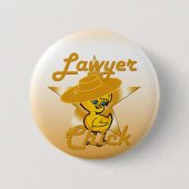 Lacrosse Chick Button (Vorderseite)