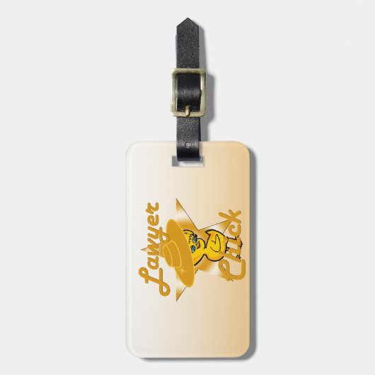 Lacrosse Chick Gepäckanhänger (Vorderseite vertikal)