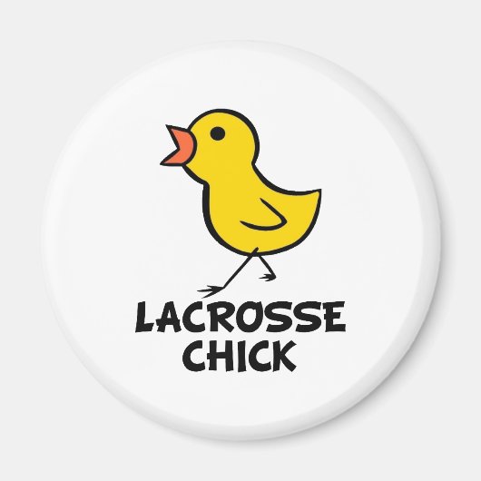 Lacrosse Chick Magnet (Vorne)