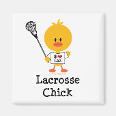 Lacrosse Chick Magnet (Vorne)