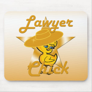 Lacrosse Chick Mousepad