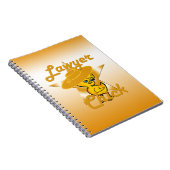 Lacrosse Chick Notizblock (Rechte Seite)