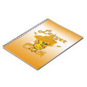 Lacrosse Chick Notizblock (Linke Seite)