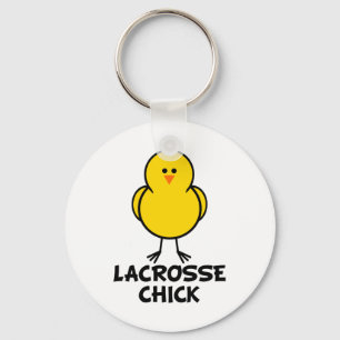 Lacrosse Chick Schlüsselanhänger