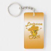 Lacrosse Chick Schlüsselanhänger (Vorderseite)