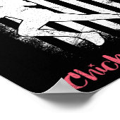 Lacrosse Chicks mit Sticks Lacrosse Poster (Ecke)