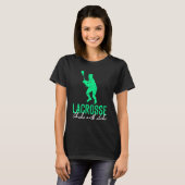 Lacrosse Chicks With Sticks Lacrosse Women T-Shirt (Vorne ganz)