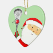 Lacrosse Christmas Collectible Keramik Ornament (Links)