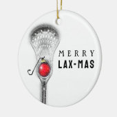 Lacrosse Christmas Collectible Keramikornament (Links)