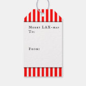 Lacrosse Christmas Geschenkanhänger (Rückseite)