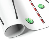 Lacrosse Christmas Geschenkpapier (Rolleneckpunkt)