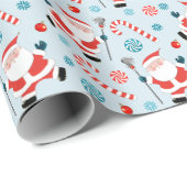 Lacrosse Christmas Geschenkpapier (Rolleneckpunkt)