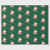 Lacrosse Christmas Geschenkpapier (Flach)