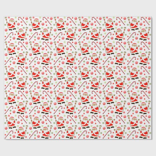 Lacrosse Christmas Geschenkpapier (Flach)