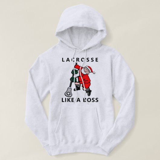 Lacrosse Christmas Holiday Gear Hoodie (Design vorne)