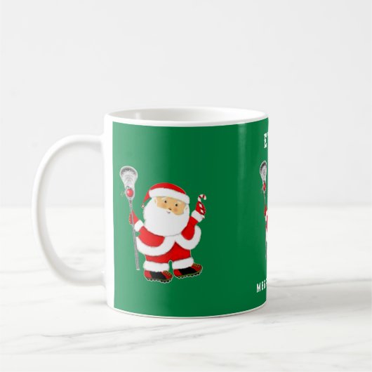 Lacrosse Christmas Kaffeetasse (Links)
