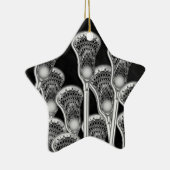 Lacrosse Christmas Keramik Ornament (Rechts)