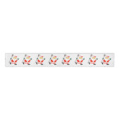 Lacrosse Christmas Satin Ribbon Ripsband (Vorderseite)