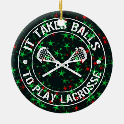 Lacrosse Christmas Tree Dekoration (Hinten)