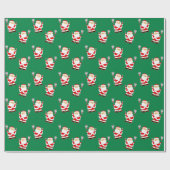 Lacrosse Christmas Wrapping Paper Geschenkpapier (Flach)