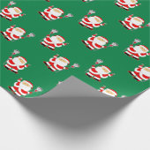Lacrosse Christmas Wrapping Paper Geschenkpapier (Ecke)