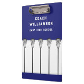 Lacrosse Coach Clipboard Klemmbrett (Links)