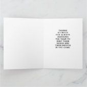 Lacrosse Coach Dankeschön Karte (Innenseite)