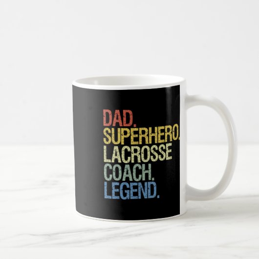 Lacrosse Coach Kaffeetasse (Rechts)