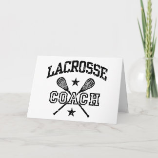 Lacrosse Coach Karte