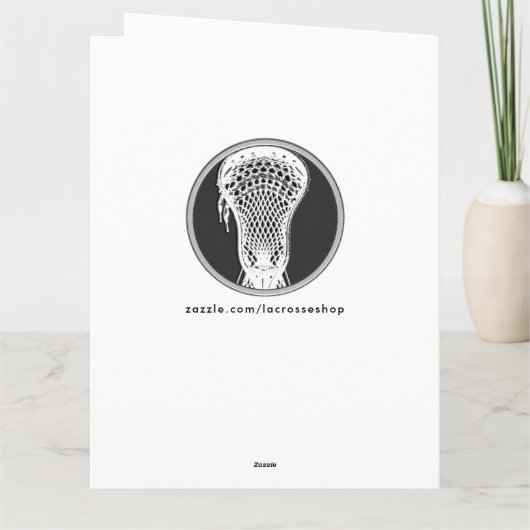 Lacrosse Coach Karte (Rückseite)