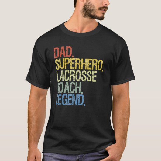 Lacrosse Coach T-Shirt (Vorderseite)