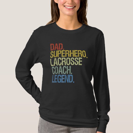 Lacrosse Coach T-Shirt (Vorderseite)