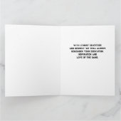 Lacrosse Coach Vielen Dank Karte (Innenseite)