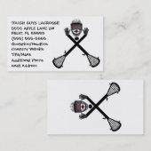Lacrosse Coach Visitenkarte (Vorne/Hinten)