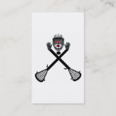 Lacrosse Coach Visitenkarte (Rückseite)