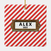 Lacrosse Collectible Keramikornament (Rückseite)