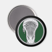 Lacrosse Collectible Magnet (Vorderseite/Rückseite)