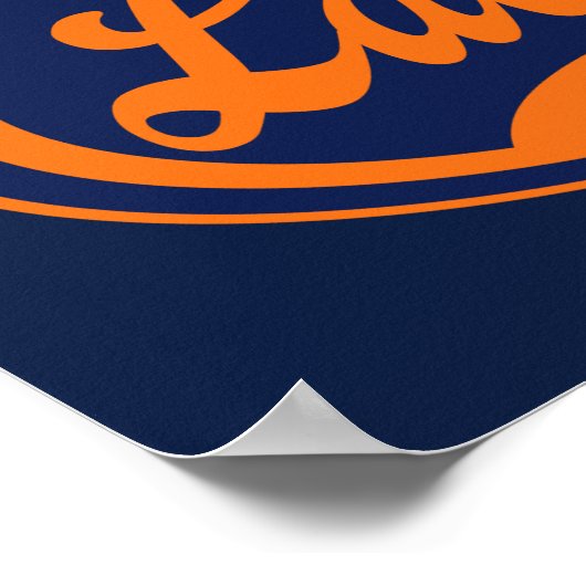 Lacrosse Crown Poster (Ecke)