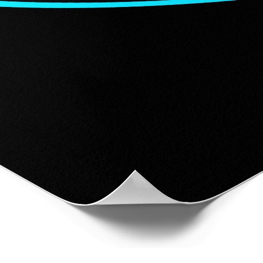 Lacrosse Crown Poster (Ecke)