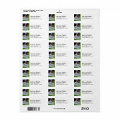 Lacrosse Custom Address Labels (Vorne)