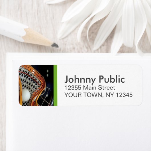 Lacrosse Custom Address Labels (Insitu)