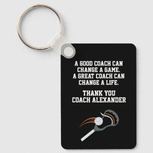 Lacrosse Danke Trainer Schlüsselanhänger