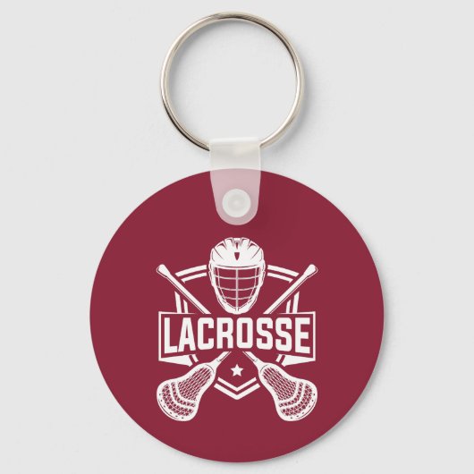 Lacrosse Design  Schlüsselanhänger (Vorderseite)