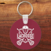Lacrosse Design  Schlüsselanhänger (Vorderseite)