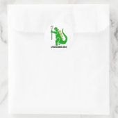 Lacrosse Designs LaxasaurusRex Sticker (Tasche)