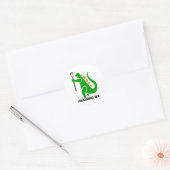 Lacrosse Designs LaxasaurusRex Sticker (Umschlag)