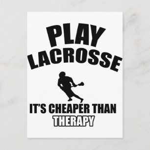 Lacrosse Designs Postkarte