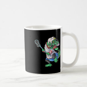 Lacrosse Dinosaur T Rex Mit Lacrosse-Schläger Lust Kaffeetasse