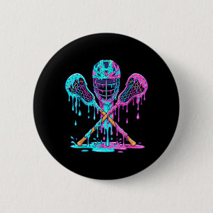 Lacrosse Drip Eiscreme Lax Helm Sticks Kinder Button