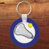 Lacrosse Erinnerungs-Geschenk Schlüsselanhänger (Vorderseite)